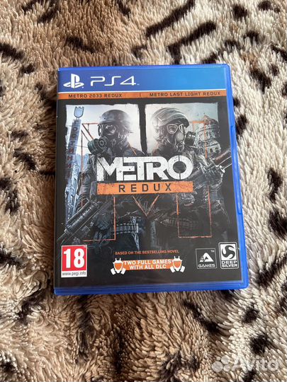 Игра PS4 Metro redux