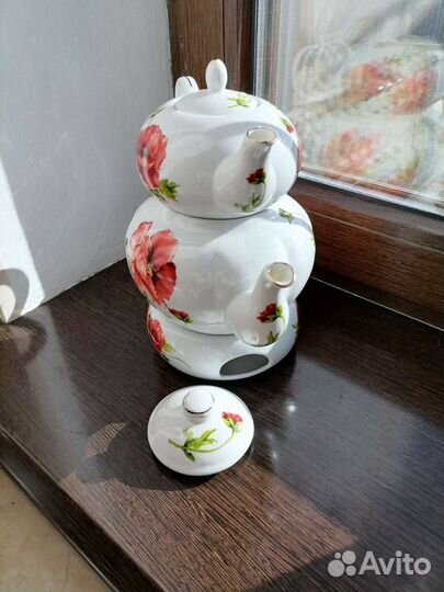 Заварочные чайники с подогревом