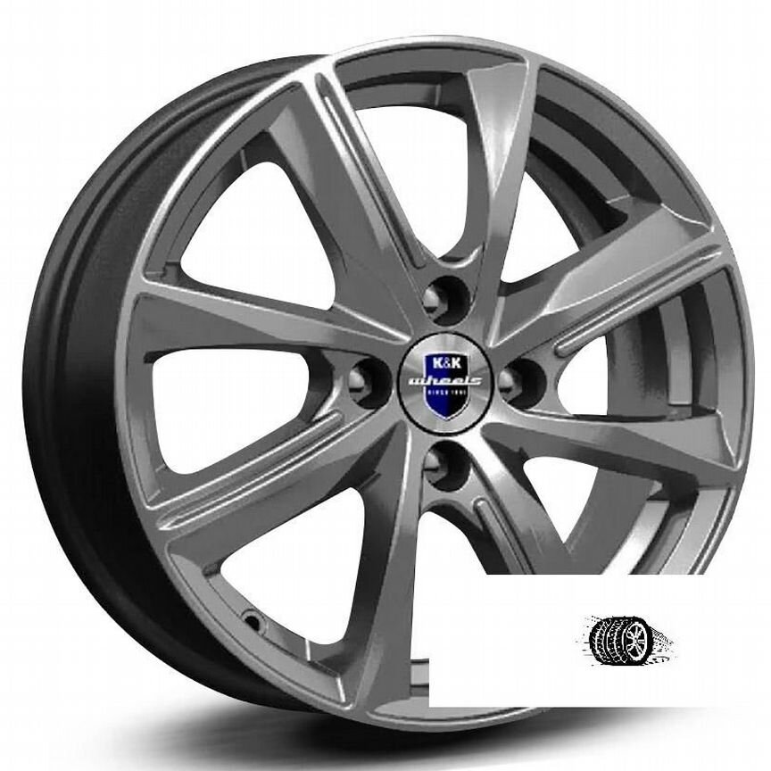 Литые диски K&K 7×R16 5×100
