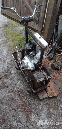 Лебедка для вспашки земли