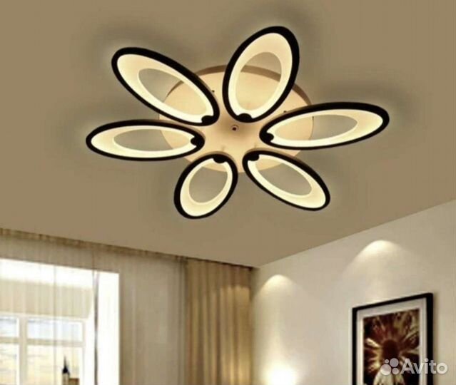 Светодиодная люстра LED с пультом Разные