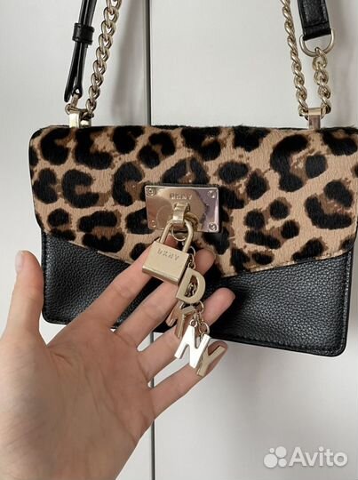 Сумка dkny оригинал кожа кроссбоди