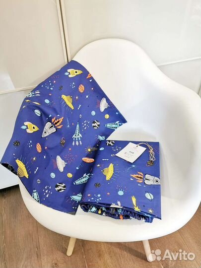 Постельное белье в детскую кроватку новое