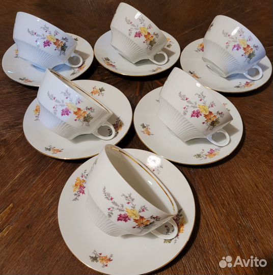 Чайные пары большие ГДР