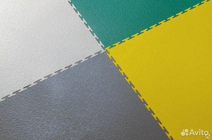 Модульная напольная плитка пвх