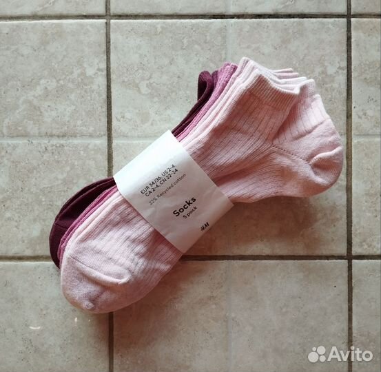 Носки hm укороченные 34/36