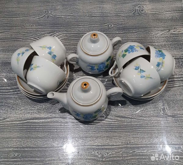 Чайный сервиз фарфор СССР