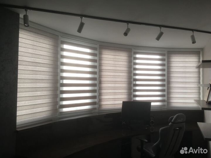 Жалюзи, рулонные шторы День ночь