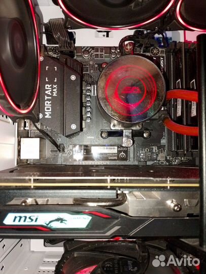 Комплект MSI B450 Mortar, Ryzen 5 2600X