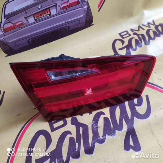 Bmw f11 фонарь левый в крышку багажника