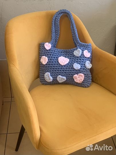 Вязаная крючком сумка
