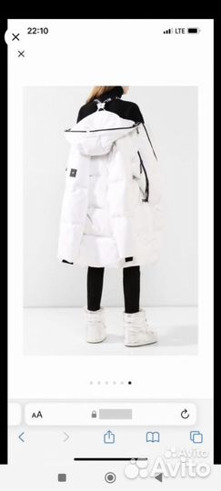 Пуховик женский odri орогинал