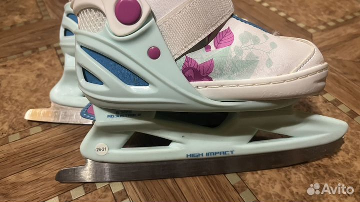 Коньки детские раздвижные 26-31р