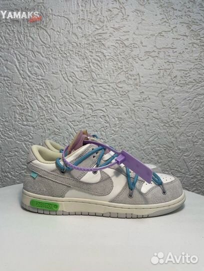 Мужские кроссовки Nike Dunk Low Off White