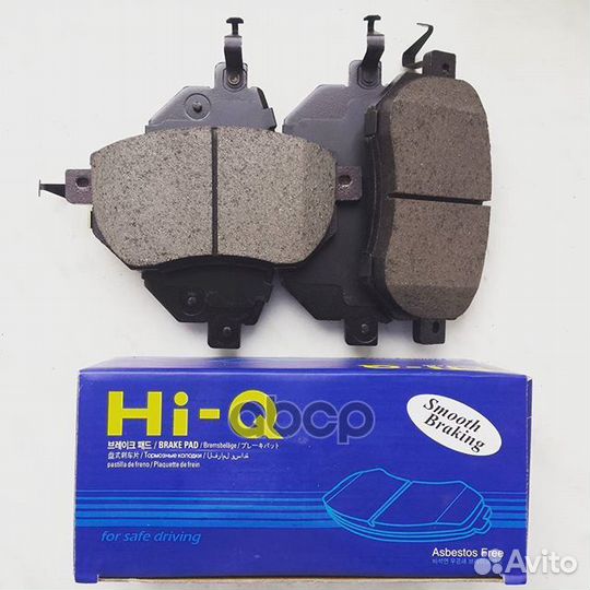 Колодки тормозные дисковые перед SP2107 Sangsin