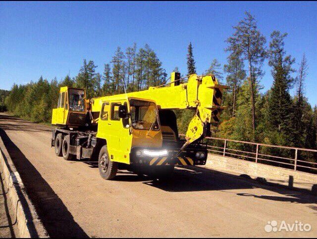 Аренда и услуги автокрана, 20 т, 23.5 м, с гуськом 15 м