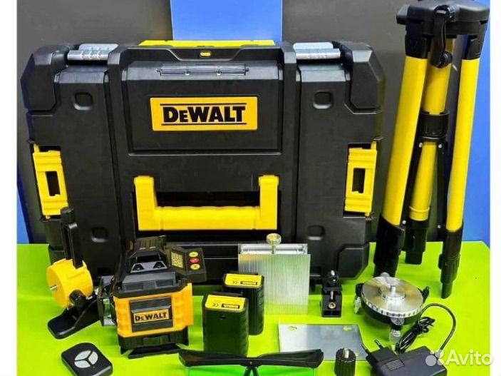 Лазерный уровень dewalt – 4D, 360 градусов