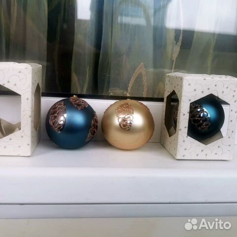 Новогодние шары стекло