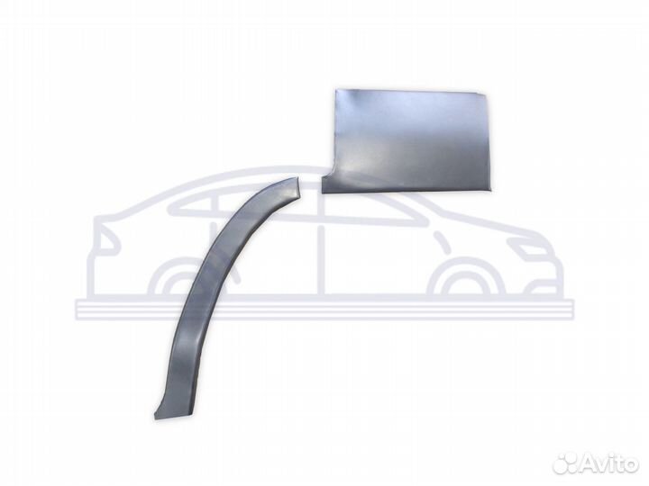 Кузовные арки Nissan NV100 Clipper I передняя