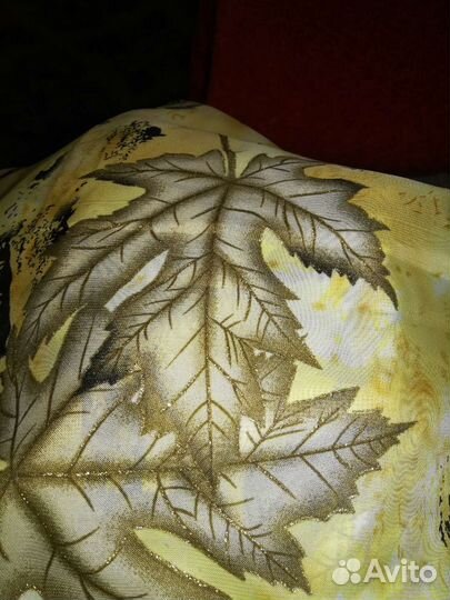 Ткань натуральный шелк СССР