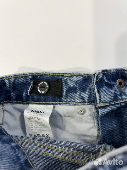Новые джинсовые шорты Molo 128