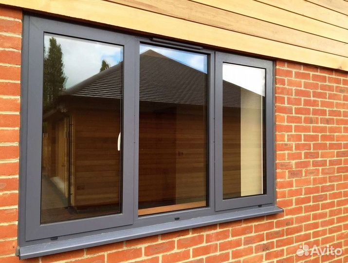 Алюминиевые окна под ключ