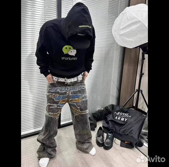 Джинсы YT/Project Paris 23FW