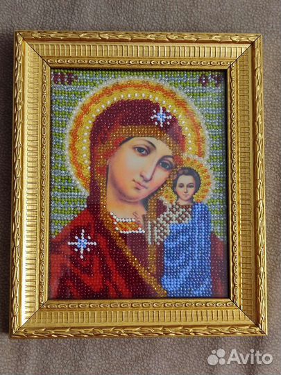 Вышивка бисером икона