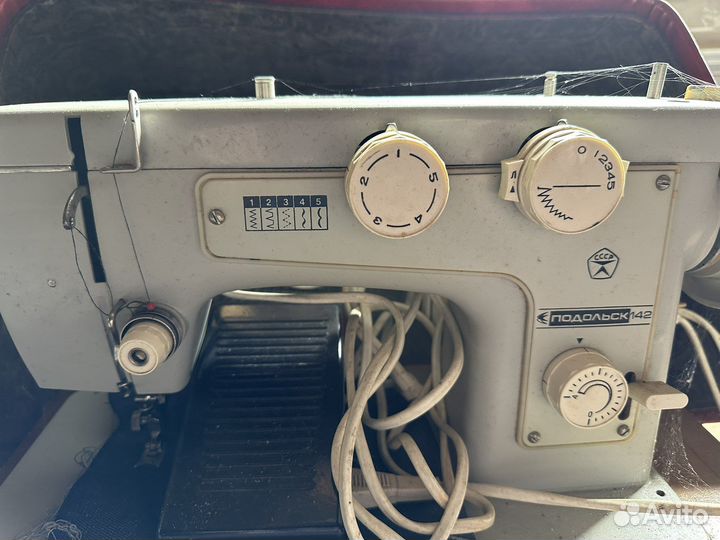 Швейная машина подольск 142