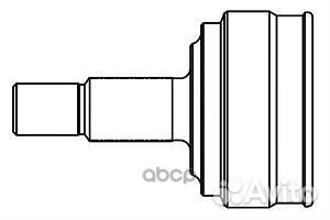 Шрус KIA cerato 2.0 04-09 нар. +ABS 827073 GSP