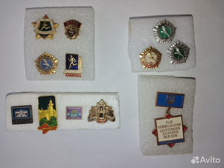 Значки Города и другое