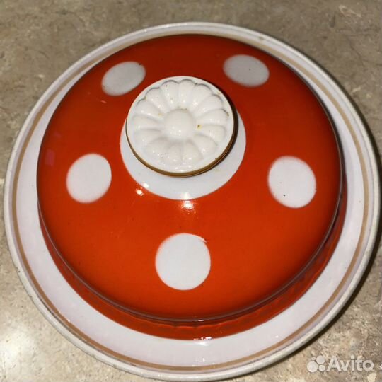 Масленка СССР Тернопольский фарфоровый завод