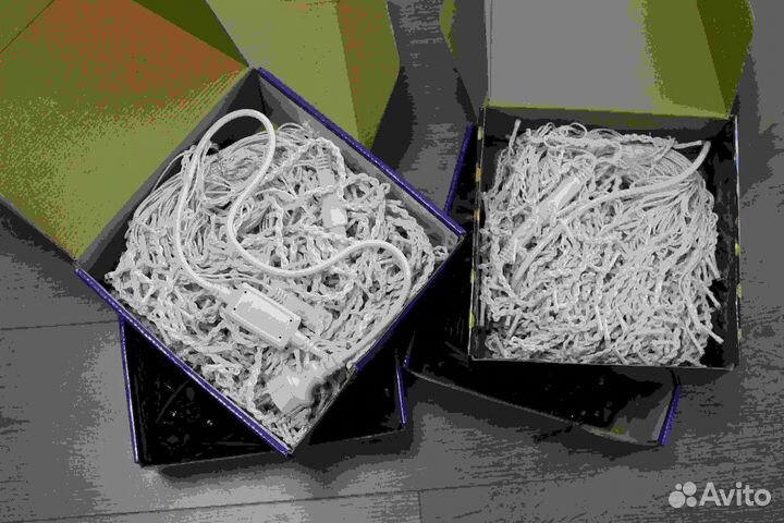 Гирлянда бахрома 25м