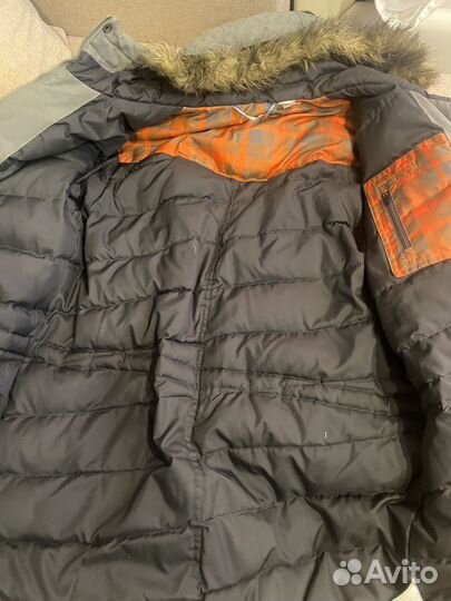 Мужская зимняя парка (пуховик) Reebok