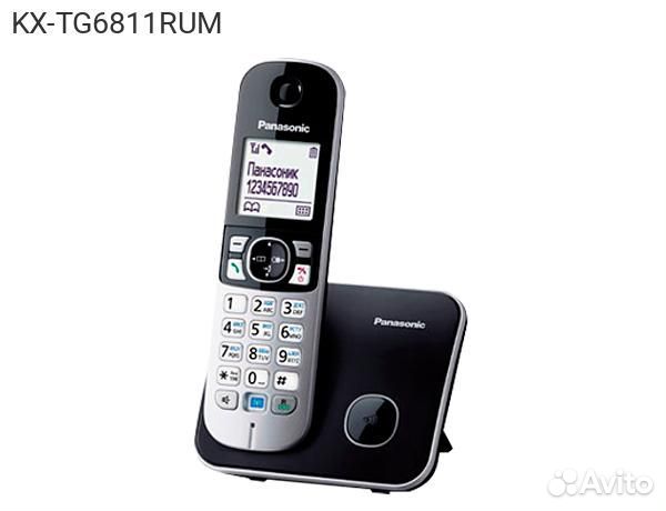 Dect-телефон Panasonic KX-TG6811RU Серый, KX-TG681