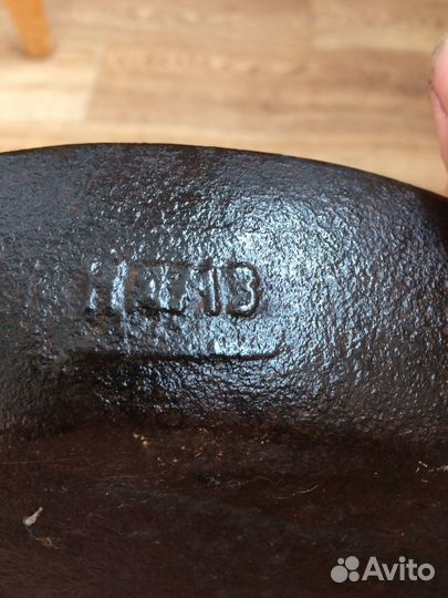 Сковорода чугунная старинная