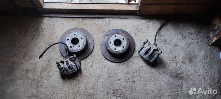 Пара задних тормозных дисков JZX100 1jz-ge