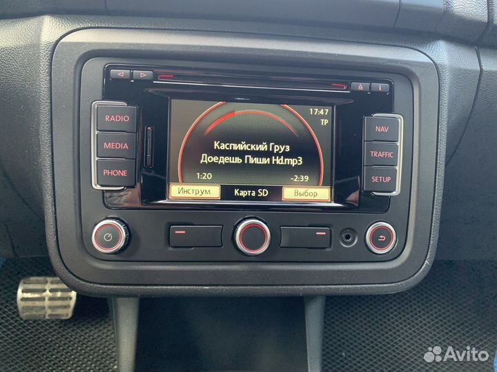 Оригинальная магнитола VW tiguan RNS 315 bosch