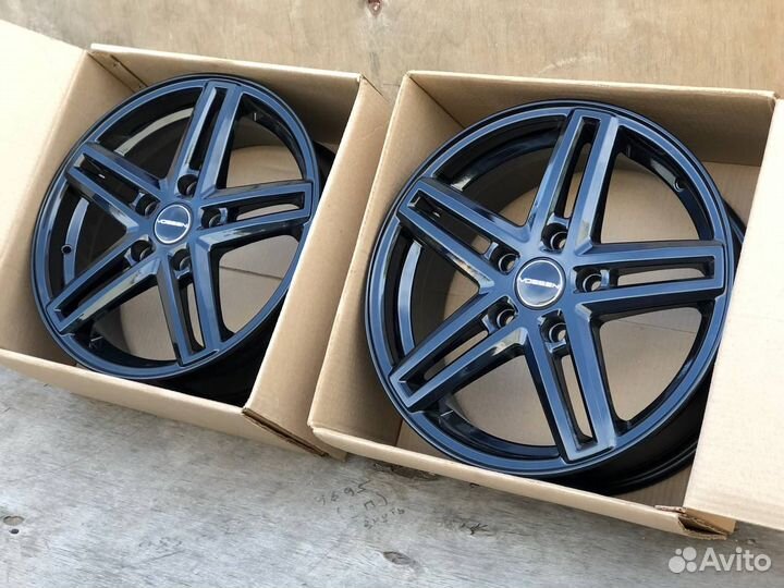 Диски r16 5x110 Vossen CV5 черные