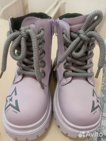 Ботинки демисезонные для девочки 32 размер