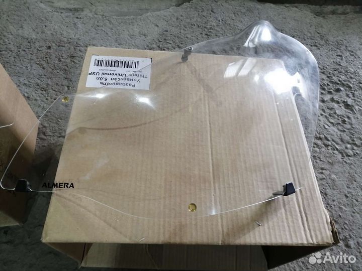 Накладка фары пластиковая защита Nissan almera G15