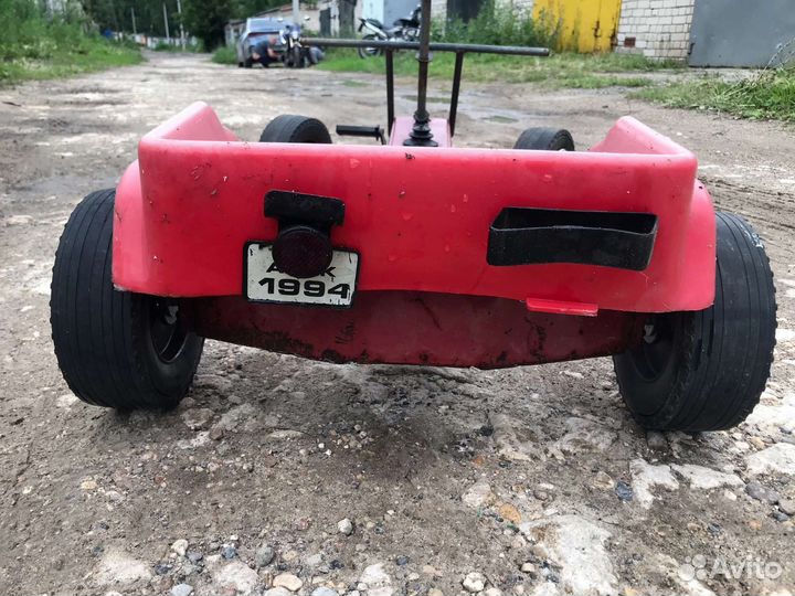 Педальная детская машина муравей СССР