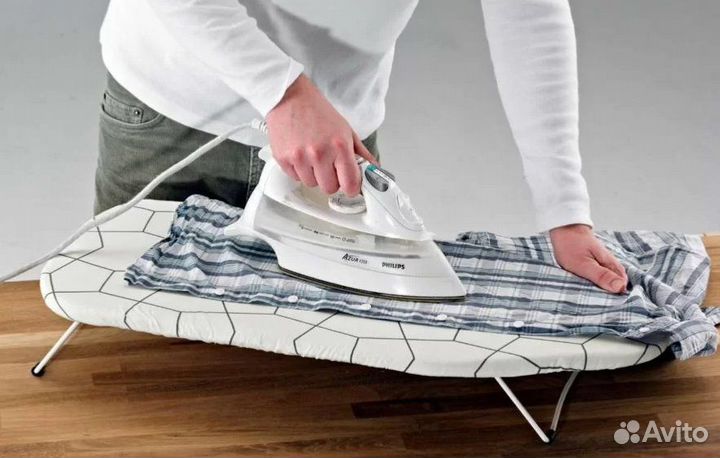 Гладильная доска икея 73х32 компактно складывается