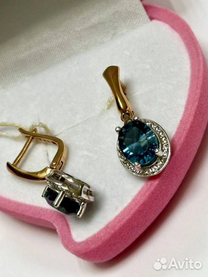 Золотые серьги проба 585 Арт.007582840124