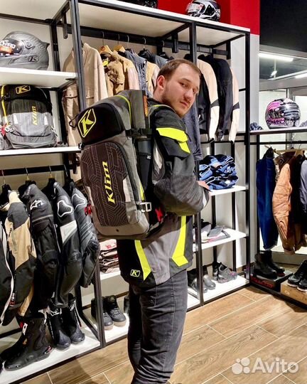 Рюкзак klim Krew лайм