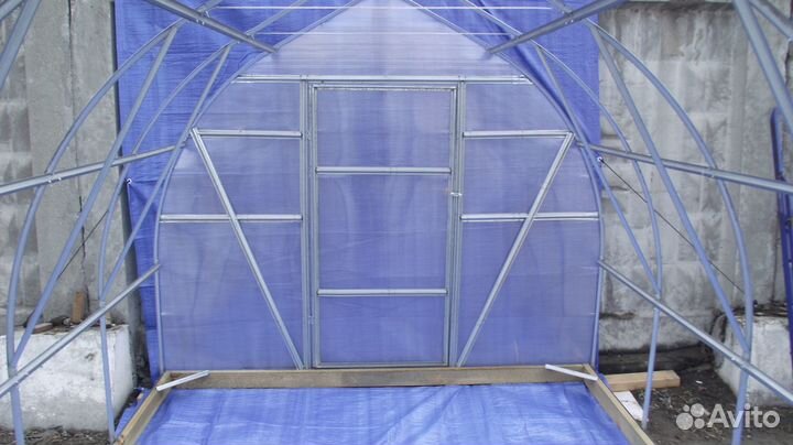 Теплица каплевидная 