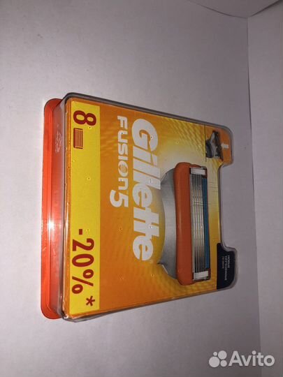 Оригинальные кассеты лезвия Gillette Fusion 5