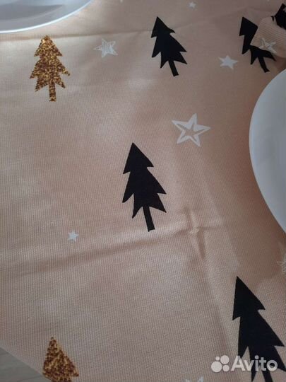 Скатерть, салфетки, кольца