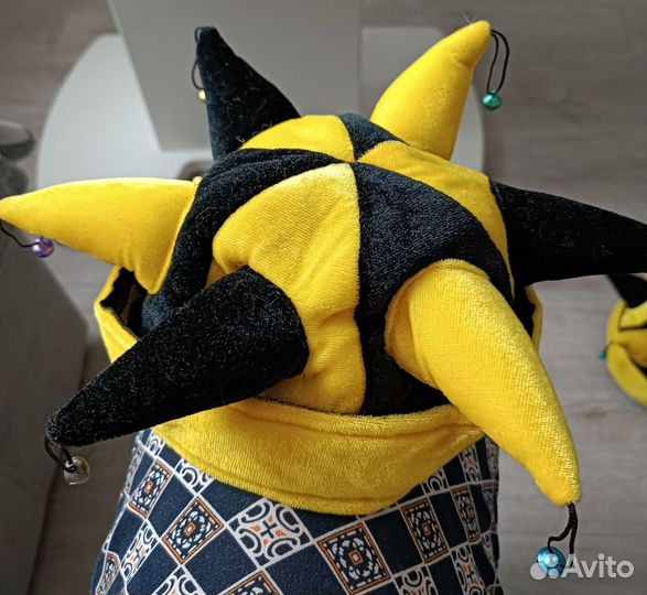 Шапка клоуна,звенящая,новая