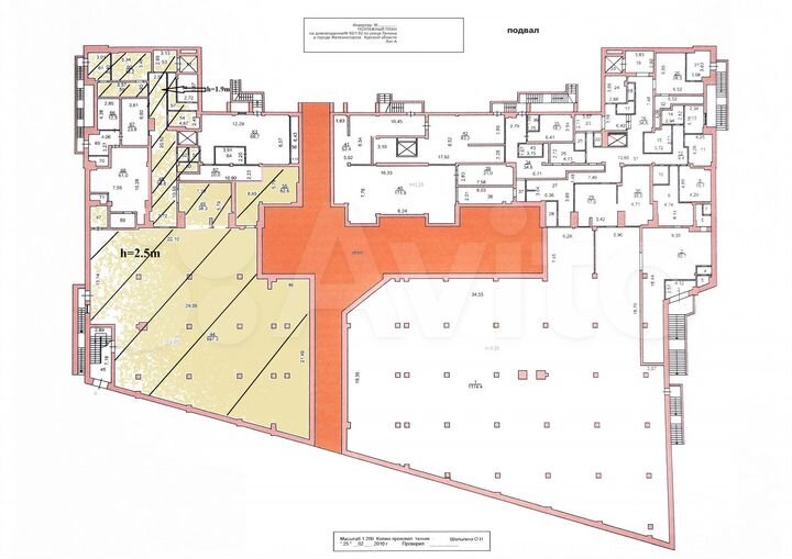 Свободного назначения, от 20 до 820 м²